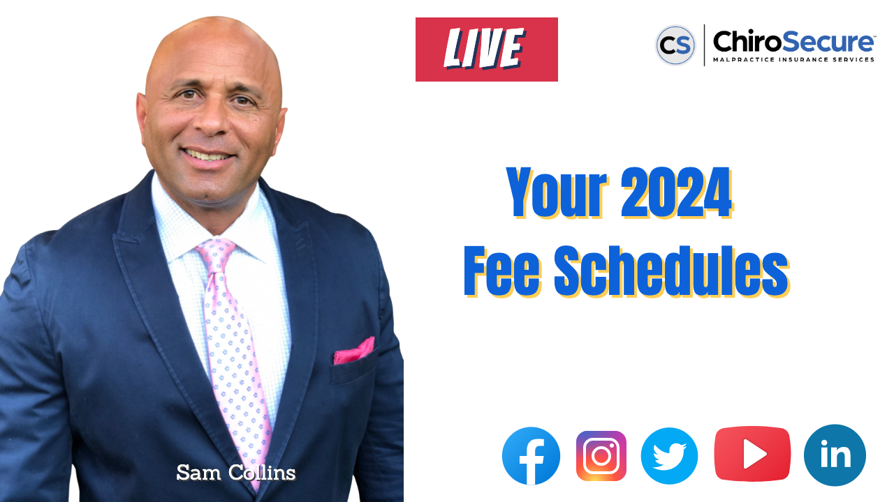 Chiropractic Malpractice Insurance Your 2024 Fee Schedules